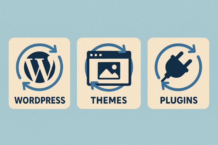 Keeping everything updated to speed up WordPress site.