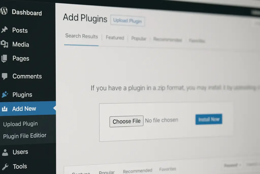 How to upload and install when you Download Bloom Email Opt-Ins plugin file