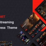 Streamit admin dashboard in WordPress